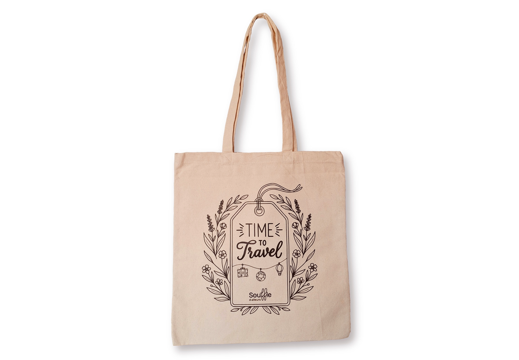 Tote-bag « Time to travel »